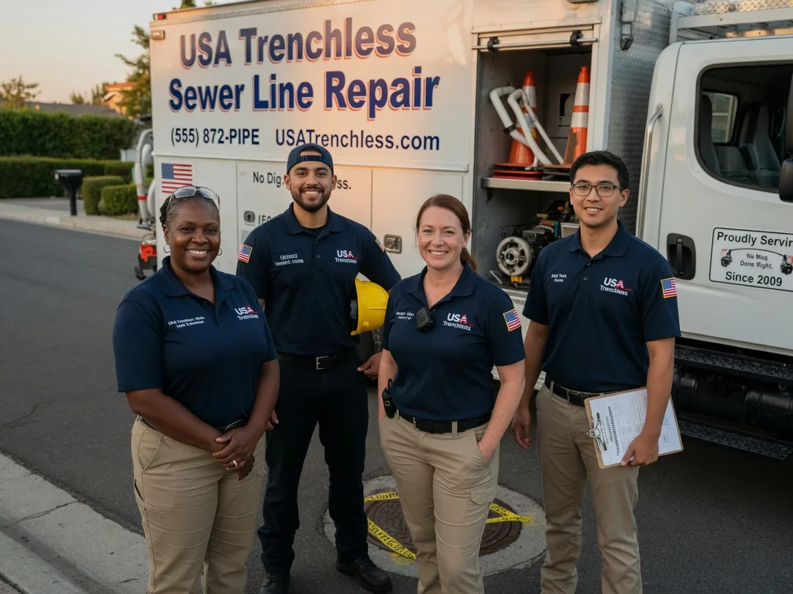 Sewer Line Repair company in Rackerby, CA
